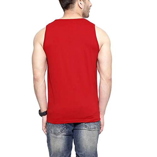hotfits men's cotton sleeveless t-shirt