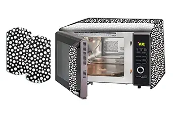 Stylista Microwave Oven Cover for Samsung 32 L Convection CE117PC-B2/XTL (Free Fridge/Oven/Wardrobe Handle Cover)