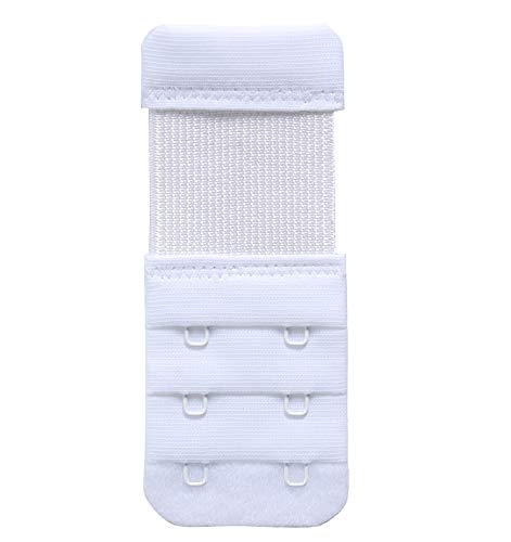 Bra Extender 2 Hook Women Elastic Bra Band Extension Soft Comfortable Pack of 3 - Thumbnail 2