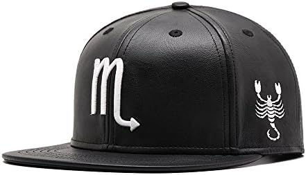 Unisex Constellation Snapback Hip-Hop Cap Scorpio