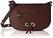Nine West Bohemian Beltway Saddle Cross Body, Hot Chocolate, One Size