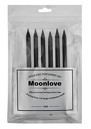 6pcs Woodless Pencil Set -- Graphite Pencil HB 2B 4B 6B 8B EE for Drawing, Writing, Shading, Coloring, Soft Pencil No Wood, Gift for Artist, Hobbyist,Beginner