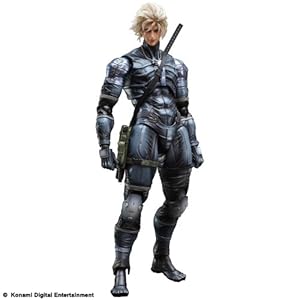 METAL GEAR SOLID2 SONS OF LIBERTY PLAY ARTS改 雷電(PVC塗装済みアクションフィギュア)