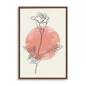 signwin Framed Canvas Wall Art Modern Geometric Pattern...