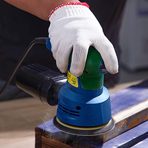 Rumia Random Orbital Sander 2.5A(350W) 6 Variable Speed 13000 RPM Palm