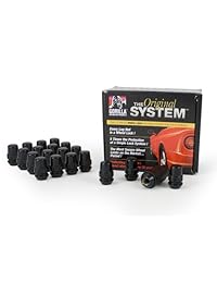 Bloqueo de ruedas Gorilla Automotive 71643NBC negro 14mm x 1.5 (Pack of 20).