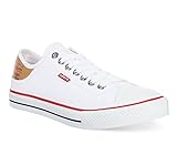 Levi's Women's Stan Buck Fashion Canvas Sneaker (6, White)