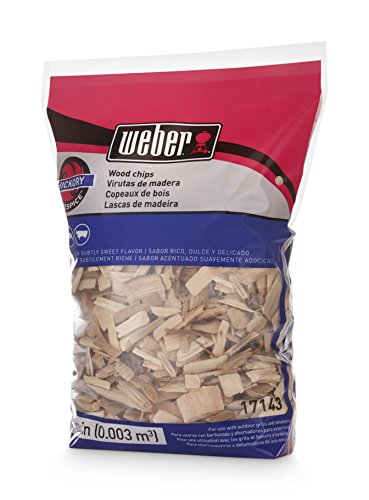 Weber Stephen Products 17143 Hickory Wood Chips, 192 cu. in. (0.003 cubic meter)