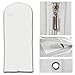 Hangerworld 3 White 60inch Breathable Dress Garment Clothes Carry Cover Storage Protector Bags