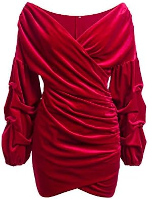 velvet off shoulder ruched bodycon dress