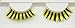 Rubies Costume False Eyelashes Black & Yellow Bumblebee