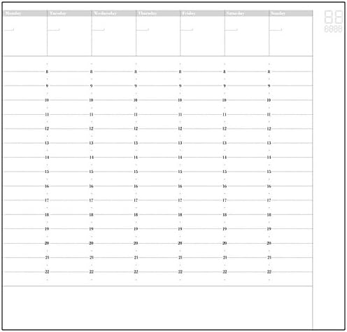 Traveler's Notebook Refill Inserts - Weekly - Set of 2