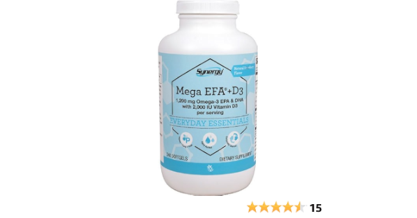 Vitacost Mega EFA-D3 Omega-3 EPA \u0026 DHA 
