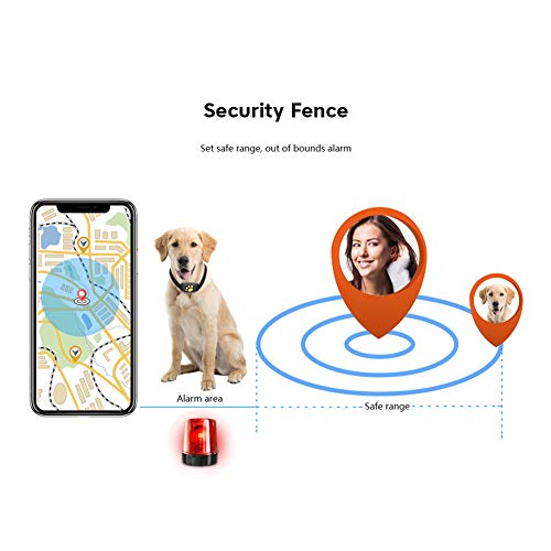 Studyset Cute Lightweight GPS Dog Cat Pet Realtime Tracker GSM/GPRS Finder Locator Alarm Waterproof Collar - Thumbnail 5