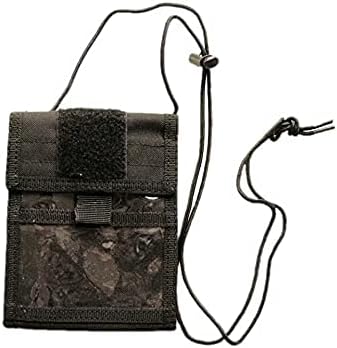 Amazon Co Jp ミリタリーデザイン Idケース サコッシュ カードケース 携帯ケース ポーチ ショルダーバッグ ブラック シューズ バッグ