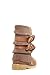 Dream Pairs Kluv Girls Knit Sweater Winter Fur Boots