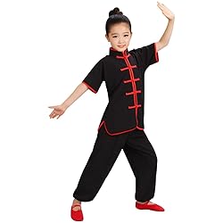 YEMYIQZ Kids Kung Fu Clothing Traditional Tai Chi