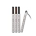 EA-STONE Music Flower Eyebrow Pen,Eyebrow Long Lasting Tint Dye Cream,Waterproof,Smudge-proof (02 Brown)