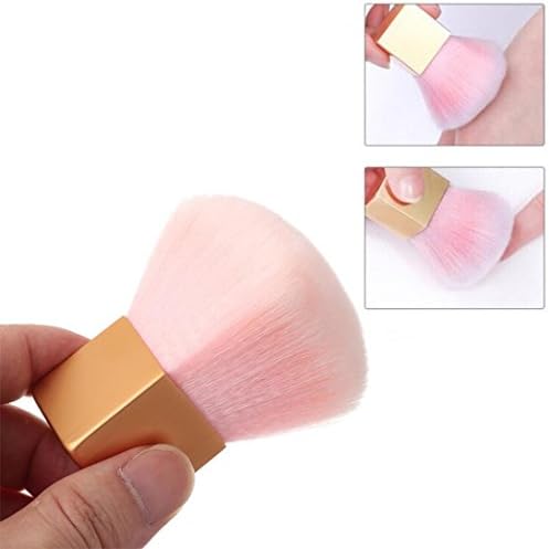 Nail Art,Putars Women 1PC Professional Face Blush Powder Foundation Dust Removal Makeup Brush Tool Pink