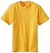 Soffe Big Boy's Youth poly cotton Jersey Tee, Light Gold, Medium