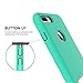 JMcolo iPhone 7 Plus Case, [Vibrance Series] Protective Slider Style Slim Cases Covers for Apple iPhone 7 Plus 2016 Soft-Interior Scratch Protection Finish - Turquoise/Gold (7)