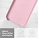 TORRAS Love Series iPhone 8 Plus Case/iPhone 7 Plus Case, Liquid Silicone Gel Rubber Case with Soft Microfiber Cloth Lining Cushion Compatible with iPhone 8 Plus/iPhone 7 Plus, Pink