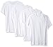 Calvin Klein Men's Undershirts Cotton Classics 4 Pack Crew Neck T-Shirts, White, Medium