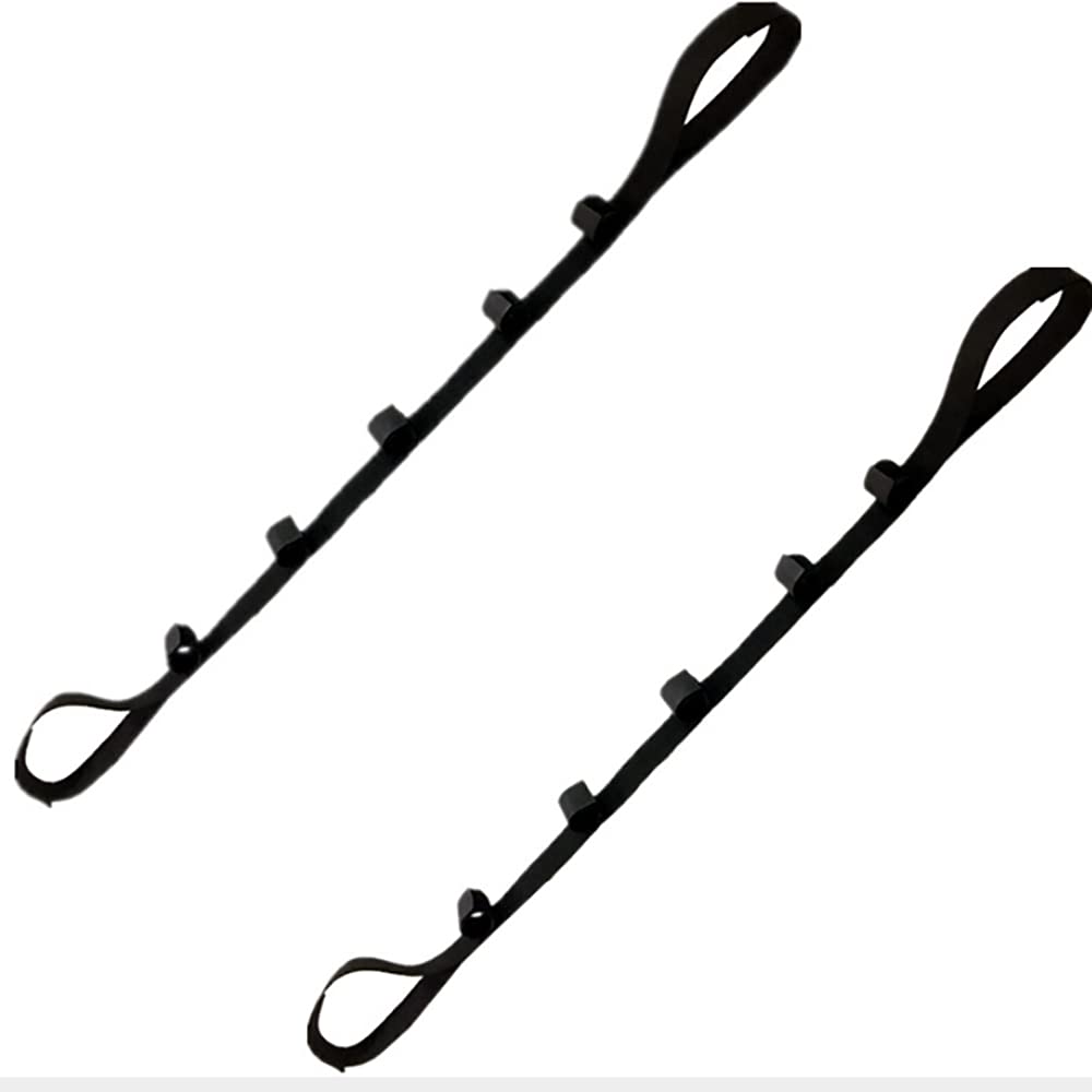 ANCLLO Vehicle Fishing Rod Holder Fishing Rod Rack Fishing Pole Holder for Truck SUV Wagons Vans Handle/Seat Style