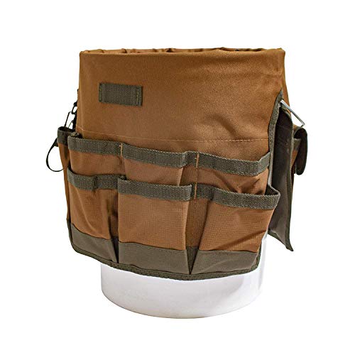 Bucket Boss The Bucketeer Bucket Tool Organizer in Brown, 10030 5 Pack