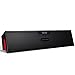 Bluetooth Speaker, DBPOWER BX-100 Wireless Portable Bluetooth Speaker with Enhanced Bass Resonator & LED Display, FM Radio, Alarm Clock, Built-in Microphone, Black Red