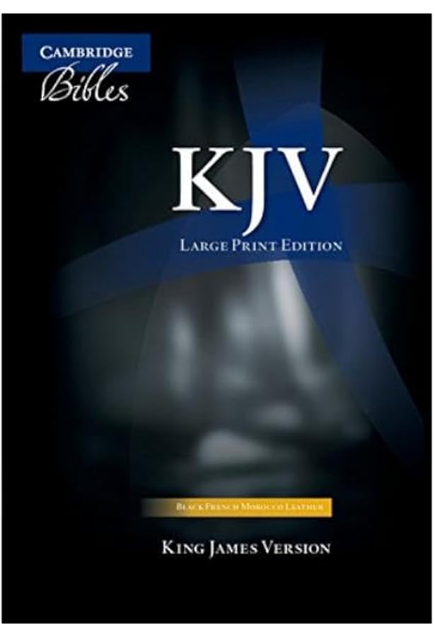 KJV Standard Text Edition (Black French Morocco Leather): Bible