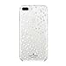 kate spade new york Protective Hardshell Case for iPhone 8 Plus - also compatible with iPhone 7 Plus - Confetti Dot Clear / Gold Foil / Silver