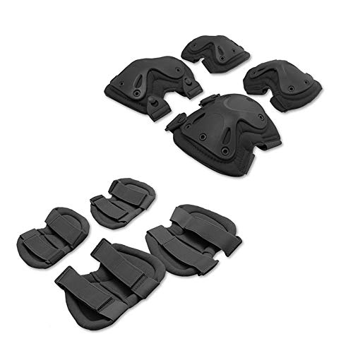 Outdoor Sports Army Hunting Paintball Shooting Gear Protective Airsoft Kneepads Tactical Elbow & Knee Pads - A-TACS FG
