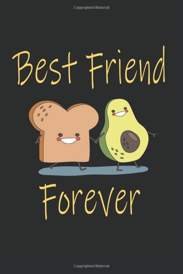 Best Friends Forever notebook: best gift for friendship day, notebook, journal, diary, 6x9 inch , 120 pages