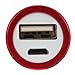 2600mAh Portable Red External Power Bank Battery Charger For iPhone5 4S 4 3GS i9300 (Retail-Red Wine)