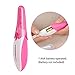 TOUCHBeauty EC-1118 Heated Eyelash Curler with Double Heating Wires and LED Light