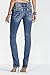 Miss Me Jeans Women's Garden View Floral Embroidered Medium Wash Straight Leg (28)