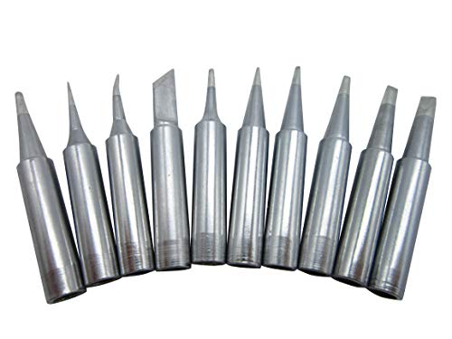 10 PCS Soldering Tips 900M for Hakko 936 937 FX-600 Radio Shack 64-053 Yihua 936 x-tronics 3020 Baku 909 878AD zany 853d Atten Quick Aoyue Solder Iron Tip (Brand"AiCE Tls") – Bild 4
