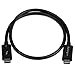StarTech.com 50cm (1.6ft) Passive Thunderbolt 3 Cable, 40Gbps, 100W PD, 4K/5K Video, Thunderbolt Cable, Compatible with USB4/DP Alt Mode, Thunderbolt 4, USB 3.2/Type-C (TBLT34MM50CM)