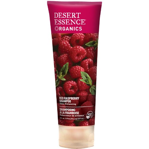 Desert Essence Organics Hair Care Shampoo, Red Raspberry, 8 Ounce