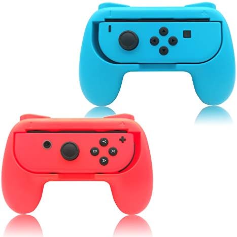Controladores para Nintendo Switch Joy Con, suave al tacto, antideslizante y antiarañazos Azul Y Rojo