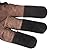 ArcheryMax Handmade Brown Leather Three Finger Archery Gloves