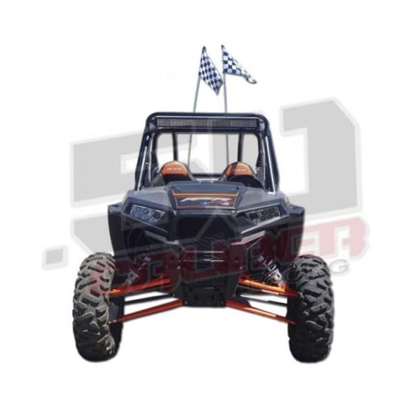 Polaris-RZR-570-800S-XP900-24-Seat-Models-Straight-LED-Light-Bar-Rack-Mount-for-30-Light-Bar