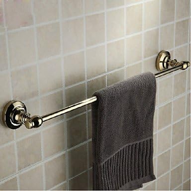 SBWYLT- Brass PI-TVD Finish Single Bathroom Towel Bar