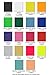 Everyday Crafter Heat Transfer Vinyl Variety Bundle Pack 20 HTV Sheets 18+2 Free -Assorted Colors incl. Neon, Pastel- 12