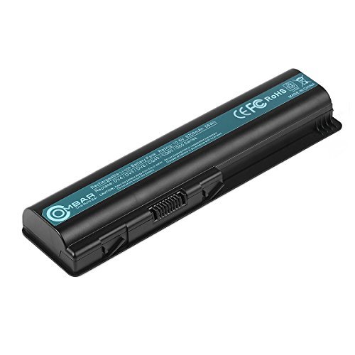 OMBAR 5200mAh Samsung Grade A 6 Cells HP Laptop Battery for HP Pavilion G50 G60 G70 DV4 Compaq 484170-001 CQ60 484171-001 485041-001 485041-002-12-Month Warranty