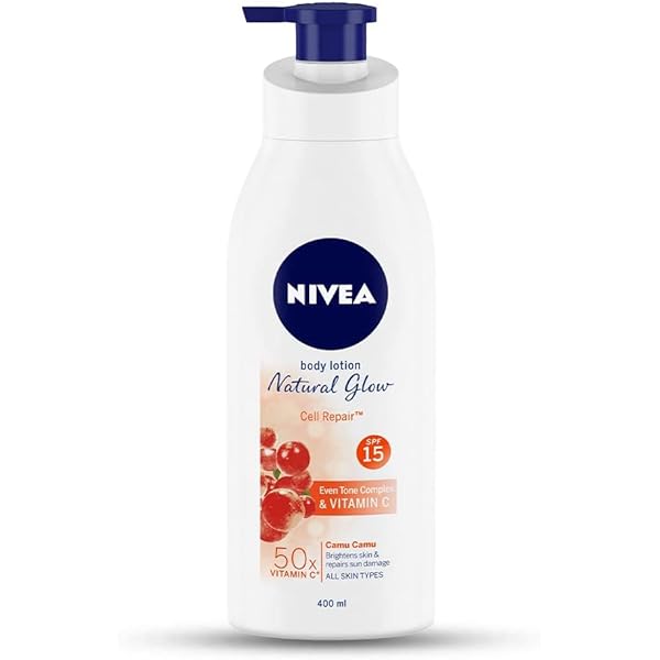 Amazon.com : Nivea Natural Glow Cell Repair Body Lotion