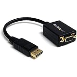 StarTech.com DisplayPort To VGA Adapter &ndash; Active &ndash; 1080p &ndash; DP to VGA Adapter