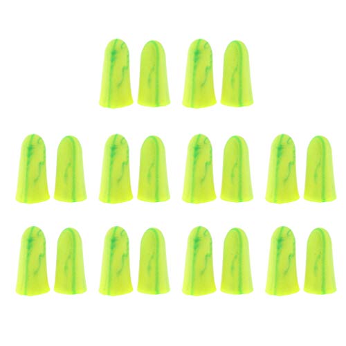 10ペア アンチノイズイヤープラグ 耳栓 フォーム 睡眠 期間限定 旅行 耳保護 コンサート 聴覚保護 仕事