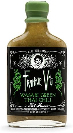 Frankie V's Wasabi Green Thai Chili Hot Sauce 6. 7oz.